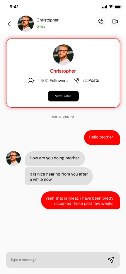 GymPaddy — Direct Messages