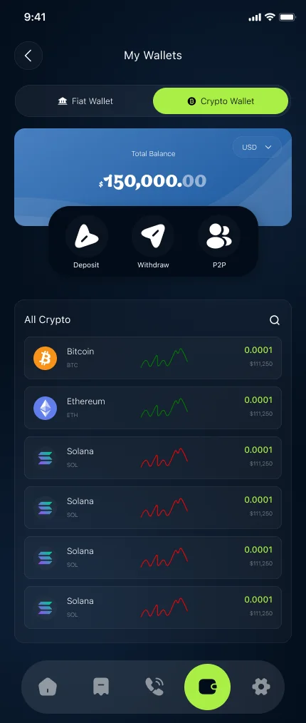 RhinoxPay — Crypto Wallet