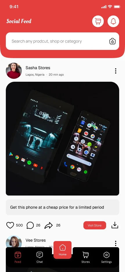 Colala Mall (Lagos) — Social Feed