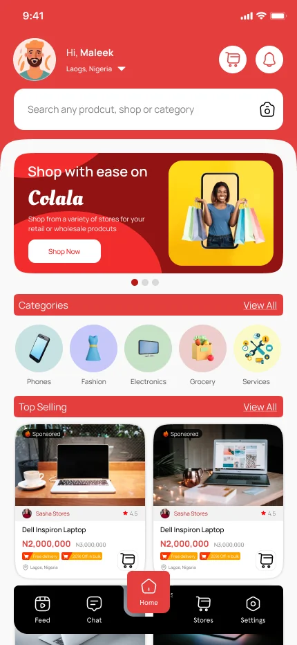 Colala Mall (Lagos) — Buyer Home