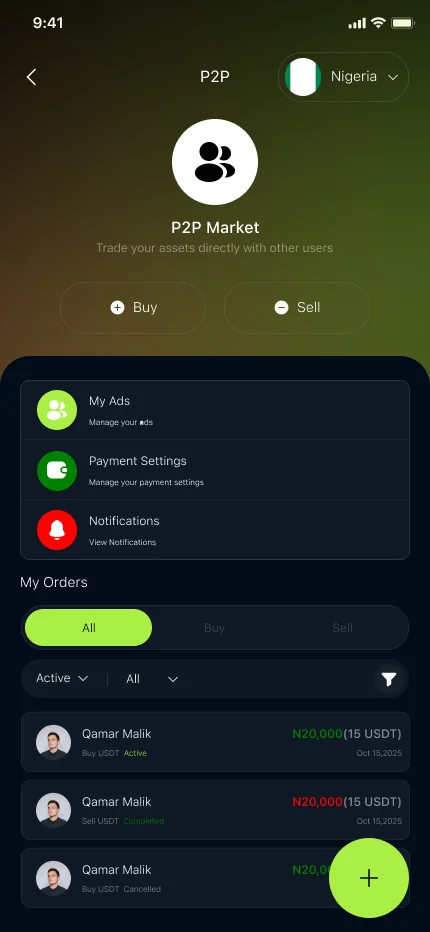 RhinoxPay — P2P Market