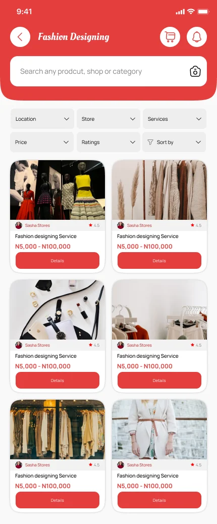Colala Mall (Lagos) — Services