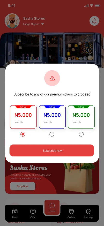 Colala Mall (Lagos) — Subscription Plans